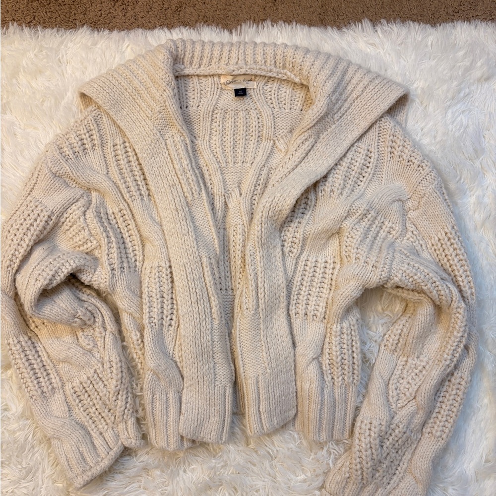 Cozy Cream Knit Sweater